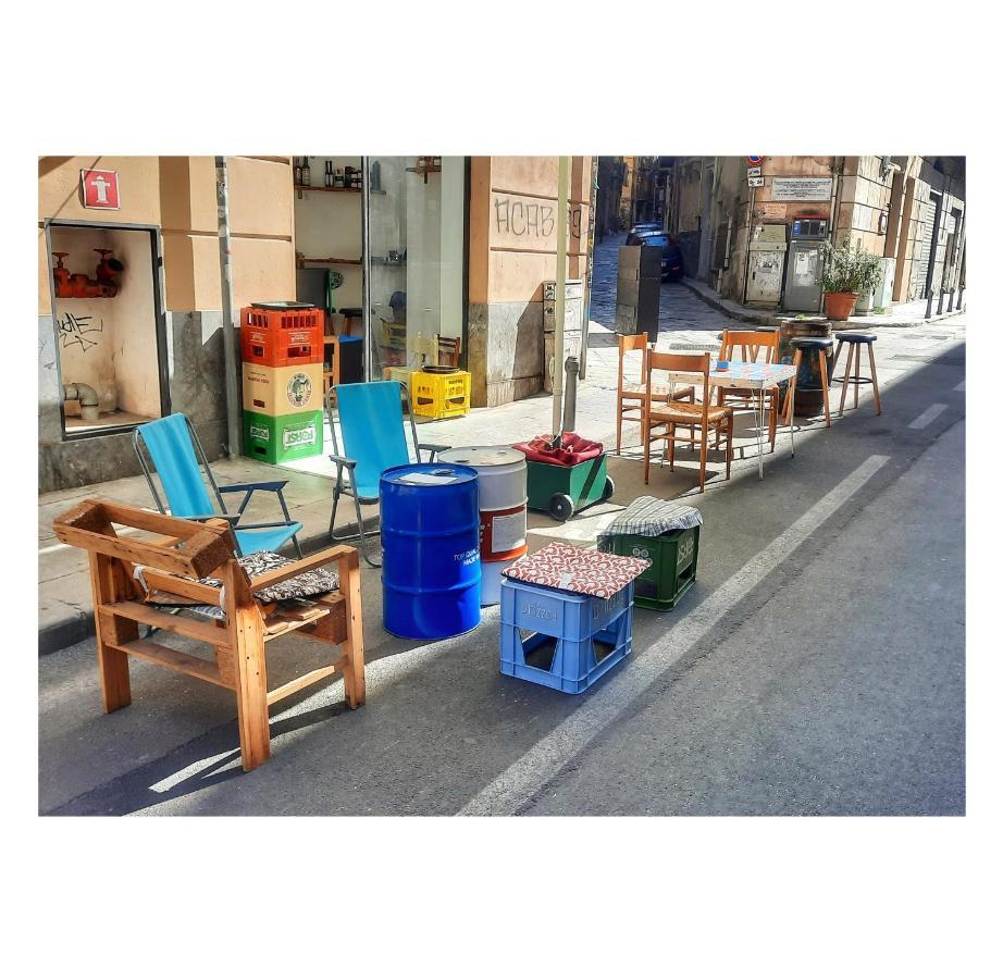 Locazione Breve In Pieno Centro "Blue House" Apartment Palermo Luaran gambar